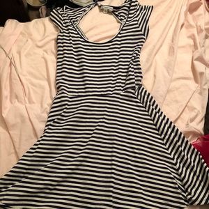 Stripes dress.